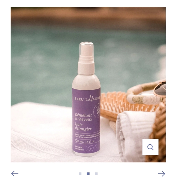 (3/30$) bleu lavande, hair detangler with true Lavander essential oil - Picture 1 of 3